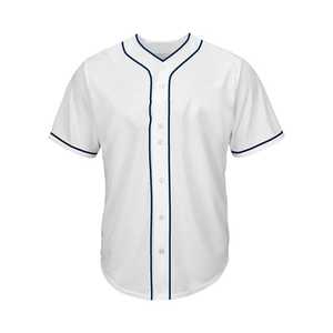 Uniformes de equipo de softbol de diseño personalizado OEM, uniforme de béisbol de secado rápido con estampado de sarga por sublimación de alta calidad que absorbe la humedad - Product Image 2
