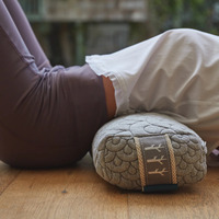 Coussin de méditation Zen Flow, coussin ergonomique pour les genoux, pour le yoga, la position Seiza et la relaxation