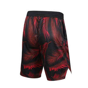 Pantalones cortos de lana de poliéster 100% para hombre, pantalones cortos de estilo callejero, bañadores de secado rápido, ropa de playa con estampado de sublimación - Product Image 3