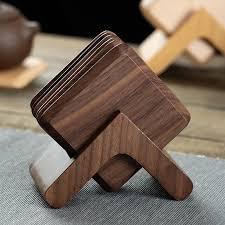 Posavasos de madera para decoración del hogar, posavasos de madera para hoteles, restaurantes, gran oferta, hecho en la India - Product Image 4