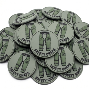 Proveedor Mayorista de Parches Redondos de PVC y Goma Personalizados, Insignias con Gancho y Bucle para Aserraderos y Maderas - Product Image 3