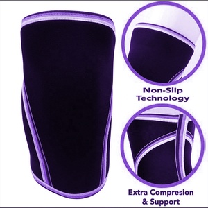 5mm neoprene Sports Leggings Compression Orignal Manufacture Supplier 7mm <b>Knee</b> Sleeves Bench Press - Product Image 5