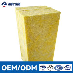Fiberglass Glass Wool Board High-Density Fireproof Insulating Material Modern Square <b>Sheet</b> for Building Exterior - Product Image 1