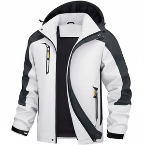Chaquetas Softshell para Hombre, Estilo Deportivo, Tallas Personalizables, con Capucha, Diseño Híbrido, Cortavientos, Venta al Por Mayor, Pedidos al Por Mayor - Product Image 1