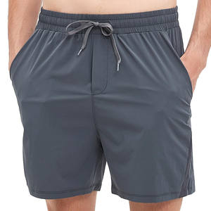 Alta calidad al por mayor de algodón hombres entrenamiento Fitness pantalones cortos para hombres deporte correr gimnasio Jogger Fitness pantalones cortos de sudor con bolsillos - Product Image 3