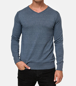 Sweatshirts à col rond unis coupe régulière pour hommes Vente en gros Meilleure vente Street & Casual Wear Sweatshirts Sweat à manches longues - Product Image 3