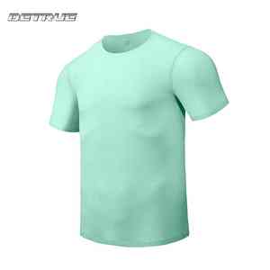 Camiseta ligera personalizada para correr, Camiseta holgada de ajuste dinámico que absorbe el sudor, ropa deportiva para gimnasio - Product Image 5