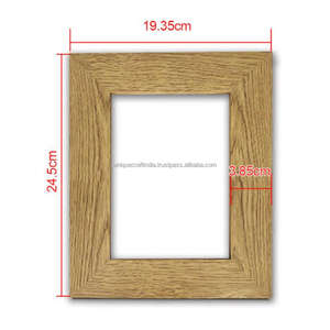 ExecEdge Photo & Name Frame | Premium Custom Wooden Office <b>Desk</b> Frame with Name Slot & Logo Engraving for Professionals - Product Image 2