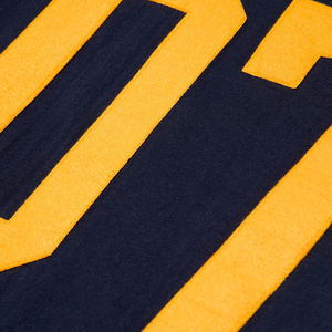 2026 Bestselling High Quality Custom Men's Winter Solid Long Sleeve Navy Blue 100% Cotton Fleece Breathable Sweatshirt Wholesale - Product Image 6