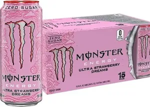 2026 Más Vendido MonsterUltraParadise Light Sabor Crujiente a Manzana y Kiwi Empaque en Caja Ofertas al por Mayor Ingrediente Principal Ginseng - Product Image 4