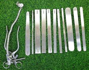 Nueva fuente de alimentación Manual de acero inoxidable de alta calidad Posterior Fossa Retractor espátula base instrumentos quirúrgicos Wenquar - Product Image 1