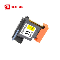 Heshun Berkualitas Tinggi untuk Print Head Hp11 C4813a C4811a C4812a C4810a untuk HP Designjet 500 500 Plus Officejet 9110 9120 9130 Lengkap