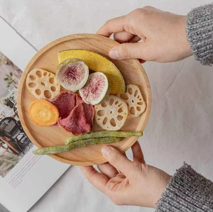 Bandeja para servir de bambú para comida rápida, madera de pino maciza, vajilla europea de fiesta de madera de alta calidad, carteles de pared ecológicos y artesanías de madera - Product Image 3