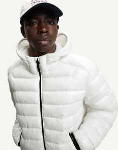 Men's Vintage Custom <b>Denim</b> Puffer <b>Jacket</b> Winter Waterproof Breathable <b>Quilted</b> Bubble Hood Wholesale Price OEM Service for - Product Image 6