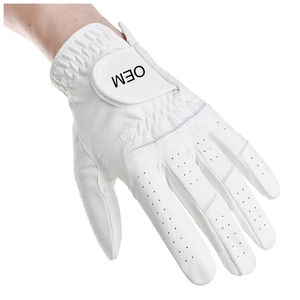 Guantes de golf con logotipo personalizable de piel de oveja para mano derecha e izquierda, equipo deportivo superventas a un precio razonable - Product Image 3