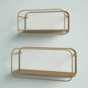 Gold Coated Top Trending <b>Wall</b> Mounted Shelve <b>Shelf</b> Premium Luxury Floating <b>Shelf</b> Elegant for Decor Usage in Wholesale Price - Product Image 4