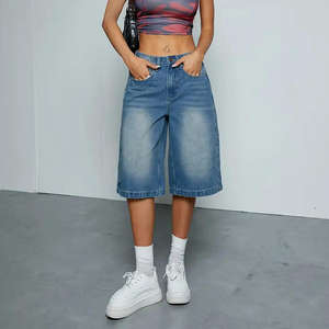 stylish casual wear hot shorts denim <b>women</b> wear short <b>jean</b> pants slim fit ladies denim shorts wholesale custom made high quality - Product Image 2