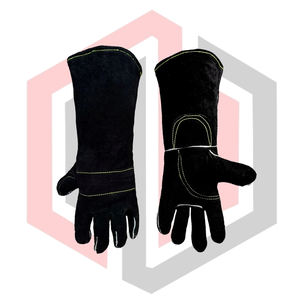 ถุงมือเชื่อมหนังกลับคุณภาพพรีเมียม ทนความร้อน ทนไฟ ป้องกันไฟฟ้าสถิต ทนการฉีกขาด น้ำหนัก 11 ออนซ์ ข้อมือถัก สำหรับงานเชื่อมแบบ Mig Mag Tig - Product Image 5