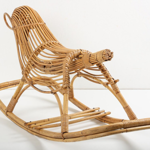 Jouet à bascule en rotin pour enfants - Product Image 3