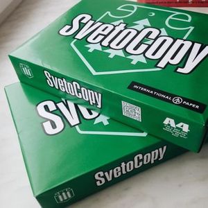 Svetocopy เยื่อไม้100% A4สีขาว80กรัมกระดาษถ่ายเอกสาร - Product Image 2