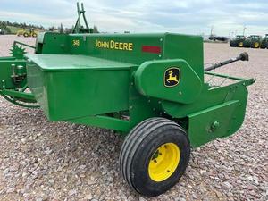 Envío Gratuito, Mini Enfardadora Cuadrada de Heno John D 348, Maquinaria Agrícola para la Compresión de Pasto con Componentes Principales - Product Image 2