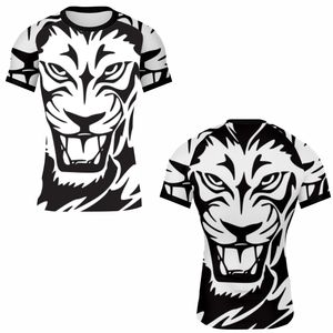 OEM Design Compression MMA Rash Guard Personnalisé Sublimé Imprimé Hommes Rash Guard Fabrication Supérieure - Product Image 3