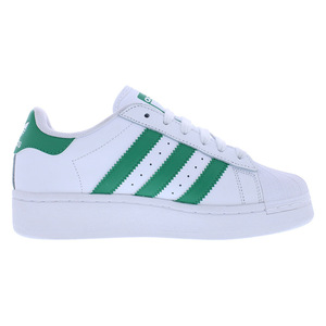 Chaussures de marche tendance et décontractées pour homme Adidas Superstar XLG Blanc/Vert avec doublure en maille pour la saison d'automne - Product Image 3