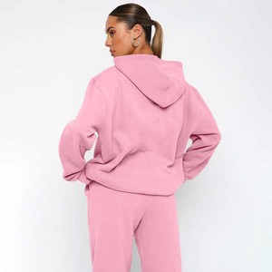 Ensemble de survêtement deux pièces pour femmes à manches longues sweat-shirt élégant et pantalon de survêtement Combo parfait pour les vêtements quotidiens d'entraînement de gymnastique - Product Image 4