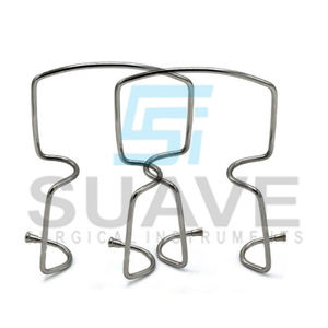 INSTRUMENTOS QUIRÚRGICOS SUAVE Etiqueta personalizada Retractor de labios y mejillas Retractor de procedimiento de implante dental de ortodoncia hecho de acero - Product Image 1