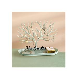 Bulk Stainless Steel Silver And Gold Color Jewelry <b>Stand</b> With Different Design Necklace <b>Earrings</b> Rings Storage - Product Image 5