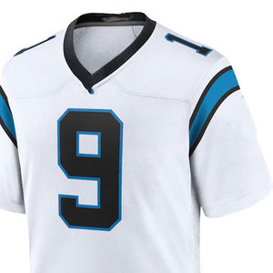 Maillot de football américain pour hommes de haute qualité Logo personnalisé imprimé maillot de sport en maille à manches courtes maillot de sport de transfert de chaleur - Product Image 4