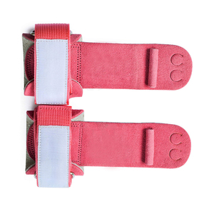 새로운 도착 체육관 운동 피트니스 역도 홀 핸드 그립 사용자 정의 로고 역도 체조 그립 - Product Image 4