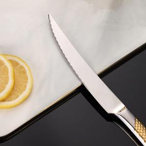 Ensemble de 4 couverts en acier inoxydable portables pour l'intérieur et l'extérieur Ensemble de couverts à miroir - Product Image 5