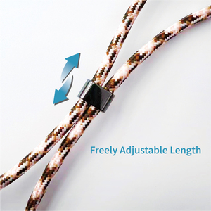Soporte ajustable de metal con diseño de cara de perro Corgi para teléfono, con cordón trenzado para teléfono móvil - Product Image 2