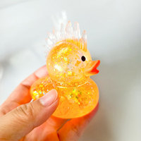 Nouveau Design TPR Glitter Canard Squeeze Maltose Ball Mignon Soulagement Du Stress Jouets pour Enfants Stress Fidget Pâques Jouet