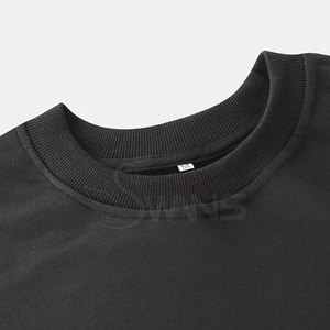 Hot Selling Unisex Winter <b>Sweatshirts</b> Solid Pattern Custom Logo Design <b>Plain</b> Dyed Technique Cotton/Polyester Fleece Quick Dry - Product Image 3