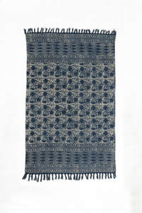 Jaipuri พรมผ้าฝ้าย100% หรูหราพรมทอมือแบบตะวันออกปักลายสำหรับตกแต่งห้องนั่งเล่น - Product Image 2