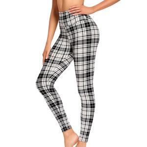 Leggings de entrenamiento de cintura alta personalizables, talla XL, sin costuras, cintura media, gimnasio, pantalones de Yoga, conjunto de Yoga con estampado sólido, cintura elástica, Yoga - Product Image 6