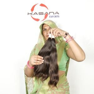 100% extensiones de cabello humano de trama a granel vietnamita crudo Natural Color negro mujeres baratas al por mayor ondas rizos tipo de cabello indio - Product Image 1