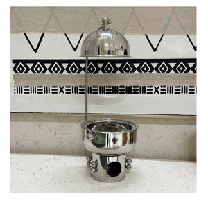 Plato de frotamiento de acero inoxidable dorado hecho a mano para suministros de hotel y restaurante, venta al por mayor disponible - Product Image 4