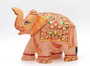 Elephant <b>Crystals</b> <b>Decor</b> Pocket Hand-Carved Cute Animal Sculpture Polished Natural Stone Statue Gemstone Office Room Desk <b>Decor</b> - Product Image 3