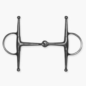 2025 mèches de cheval en acier inoxydable de haute qualité mèche pleine joue Eggbutt Snaffle Double joint 18mm Bit - Product Image 5