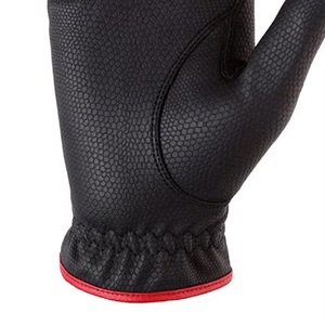 Guantes de montar de cuero de dedo completo con logotipo de goma personalizado ajustables para entrenamiento de caballos en invierno ropa al aire libre - Product Image 6