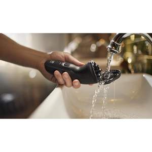 Afeitadora Eléctrica Inalámbrica Recargable por USB, Mini Afeitadora Rotativa, Triple Cuchilla, Resistente al Agua, Lavable IPX7, Repuesto de Afeitadora - Product Image 4