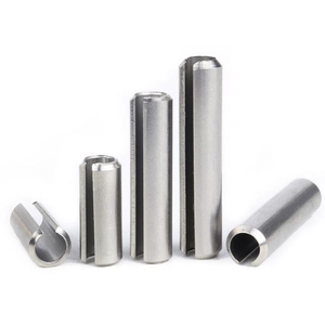 Goupille rainurée robuste en acier inoxydable de haute qualité, 2 mm, micro-rainurée, trempée, grade DIN1481 - Product Image 1