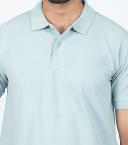 Venta directa de fábrica logotipo personalizado camisetas manga moda venta al por mayor de alta calidad en blanco verano Pantalones cortos polos para hombres - Product Image 3