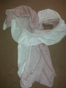 Ethnic Winter Long Lightweight Eco-friendly Lycra Viscose <b>Knitted</b> <b>Scarf</b> with Frill Rayon - Product Image 4