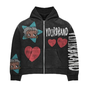 Survêtements personnalisés Y2K à sublimation intégrale, effet délavé à l'acide, streetwear, marque OEM, hip-hop, vêtements de sport, vêtements décontractés, jogging d'hiver - Product Image 6