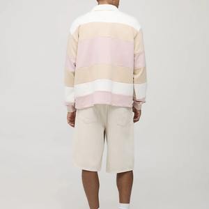 Camisetas de Rugby a Precio Accesible, Logotipo Bordado Personalizado, Manga Larga, Proveedor Mayorista, Camisetas de Polo de Rugby de Algodón, Camiseta de Manga Larga - Product Image 5