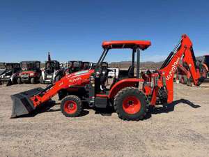 2021 Kubota L47 Tracteur agricole de qualité industrielle Pelle rétrocaveuse compacte TLB avec moteur central et composants de pompe - Product Image 2